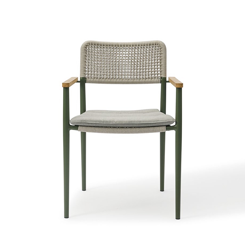 DOMINGO DINING ARMCHAIR - ΠΟΛΥΘΡΟΝΑ ΑΛΟΥΜΙΝΙΟΥ ΚΩΔ 5760S 57x60x83cm