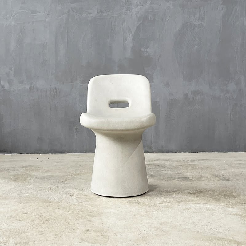 MATERA SCULPTURAL DINING CHAIR - ΚΑΡΕΚΛΑ ΚΩΔ 6802S - 58×55x86cm