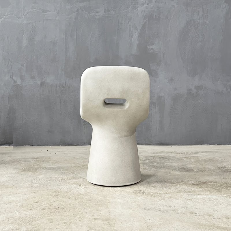 MATERA SCULPTURAL DINING CHAIR - ΚΑΡΕΚΛΑ ΚΩΔ 6802S - 58×55x86cm