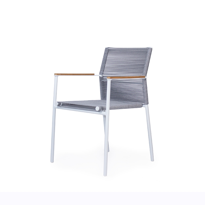 THE EDRO DINING ARMCHAIR - ΠΟΛΥΘΡΟΝΑ ΑΛΟΥΜΙΝΙΟΥ ΚΩΔ 6828S - 59×56x83cm