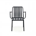 THE ALFRESCO OUTDOOR DINING ARMCHAIR 3,7KG - ΠΟΛΥΘΡΟΝΑ ΑΛΟΥΜΙΝΙΟΥ ΚΩΔ 6832S - 56×57x85cm
