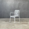THE ALFRESCO OUTDOOR DINING ARMCHAIR 3,7KG - ΠΟΛΥΘΡΟΝΑ ΑΛΟΥΜΙΝΙΟΥ ΚΩΔ 6832S - 56×57x85cm