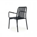 THE ALFRESCO OUTDOOR DINING ARMCHAIR 3,7KG - ΠΟΛΥΘΡΟΝΑ ΑΛΟΥΜΙΝΙΟΥ ΚΩΔ 6832S - 56×57x85cm