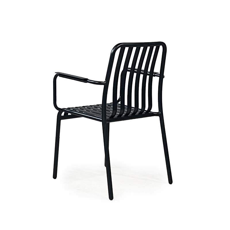THE ALFRESCO OUTDOOR DINING ARMCHAIR 3,7KG - ΠΟΛΥΘΡΟΝΑ ΑΛΟΥΜΙΝΙΟΥ ΚΩΔ 6832S - 56×57x85cm