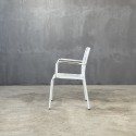 THE ALFRESCO OUTDOOR DINING ARMCHAIR 3,7KG - ΠΟΛΥΘΡΟΝΑ ΑΛΟΥΜΙΝΙΟΥ ΚΩΔ 6832S - 56×57x85cm