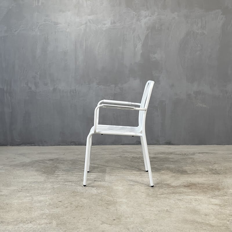 THE ALFRESCO OUTDOOR DINING ARMCHAIR 3,7KG - ΠΟΛΥΘΡΟΝΑ ΑΛΟΥΜΙΝΙΟΥ ΚΩΔ 6832S - 56×57x85cm
