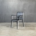 THE ALFRESCO OUTDOOR DINING ARMCHAIR 3,7KG - ΠΟΛΥΘΡΟΝΑ ΑΛΟΥΜΙΝΙΟΥ ΚΩΔ 6832S - 56×57x85cm