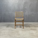 RULIS DINING CHAIR TEAK - ΚΑΡΕΚΛΑ ΞΥΛΙΝΗ ΚΩΔ 6840S - 55×44x86cm