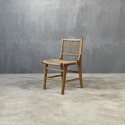 RULIS DINING CHAIR TEAK - ΚΑΡΕΚΛΑ ΞΥΛΙΝΗ ΚΩΔ 6840S - 55×44x86cm