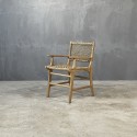 RULIS TEAK ARMCHAIR - ΠΟΛΥΘΡΟΝΑ ΞΥΛΙΝΗ ΚΩΔ 6842S - 57×48x84cm