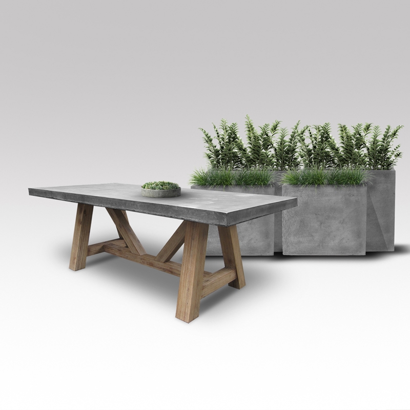 OAKHAM 40 STOOL - ΣΚΑΜΠΩ ΕΞΩΤΕΡΙΚΟΥ ΧΩΡΟΥ ΚΩΔ 6870S - 40x40x45cm