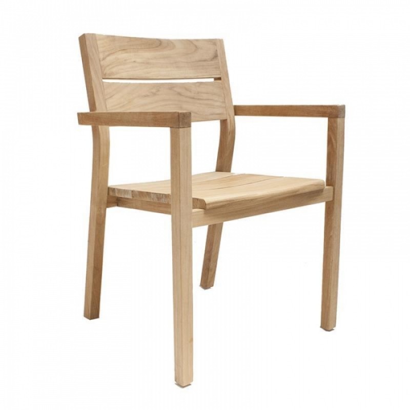 ΠΟΛΥΘΡΟΝΑ ΚΟS ΑΠΟ ΞΥΛΟ TEAK GRADE B' ΣΕ ΦΥΣΙΚΟ ΧΡΩΜΑ Μήκος: 57 cm, Πλάτος: 57 cm, Ύψος: 85 cm