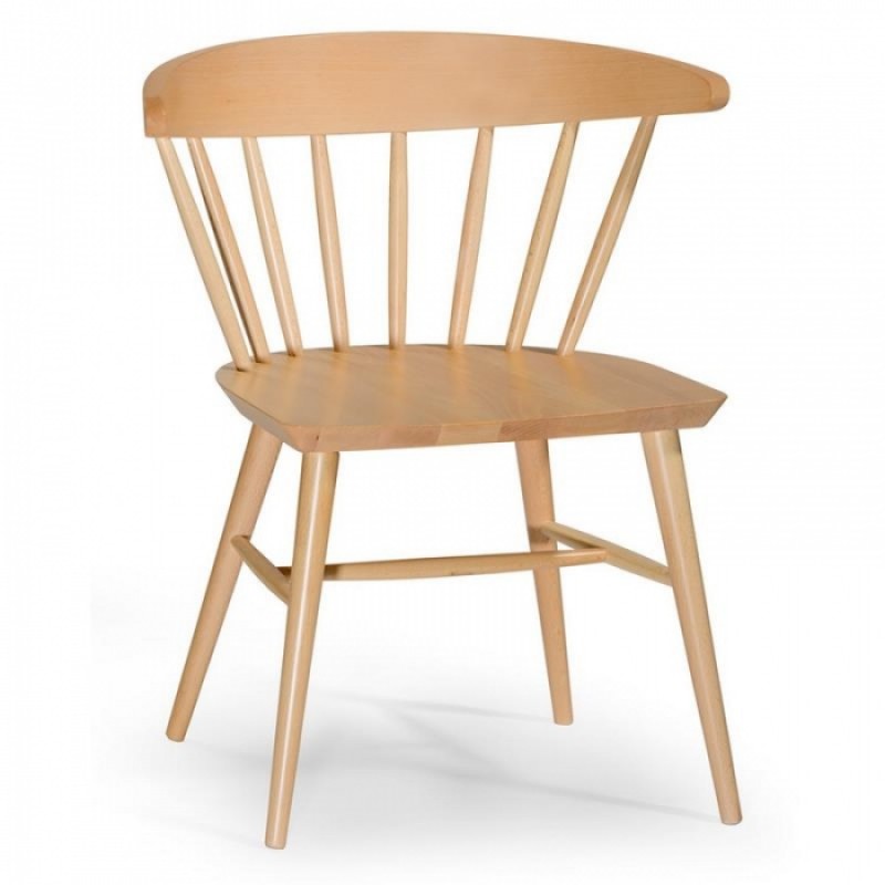 ΠΟΛΥΘΡΟΝΑ SCOTCH με ποδοστάτη από ξύλο οξιάς σε απλή βαφή Μήκος: 43 cm, Πλάτος: 46 cm, Ύψος: 76 cm