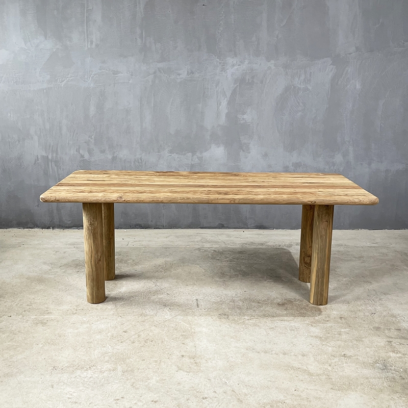 ALFA 200 DINING TABLE  - ΤΡΑΠΕΖΙ ΤΡΑΠΕΖΑΡΙΑΣ ΚΩΔ 9075S - 200×90×75cm 
