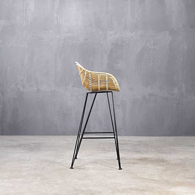 ALVI BARSTOOL - ΣΚΑΜΠΩ ΜΠΑΡ  ΚΩΔ 4850S 48x50x75cm