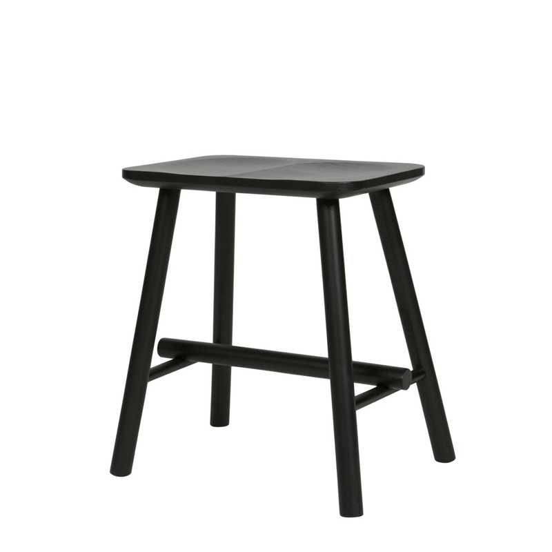 STOOL BUTT BLACK - ΣΚΑΜΠΩ  ΚΩΔ 4047S -   30×40×47cm 