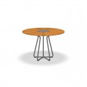ΤΡΑΠΕΖΙ ΑΛΟΥΜΙΝΙΟΥ ΜΠΑΜΠΟΥ - CIRCLE 110 TABLE  H:74,5 x W:110 x D:110 cm