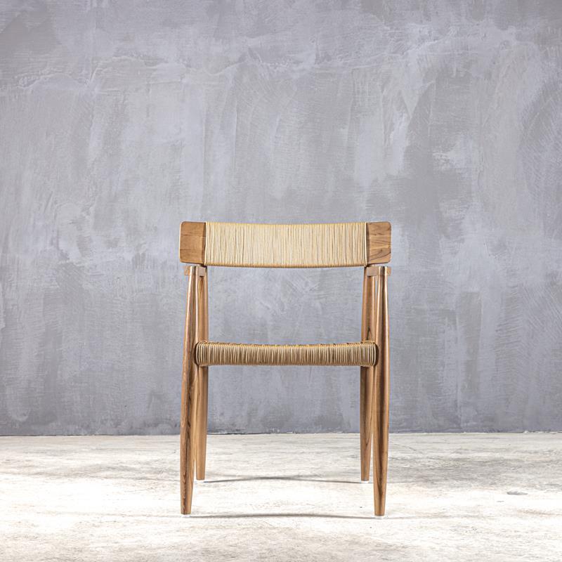 ΠΟΛΥΘΡΟΝΑ ΞΥΛΙΝΗ FODEN ARMCHAIR   Natural, Wood  teak 64 × 56 × 81 cm (L x W x H)