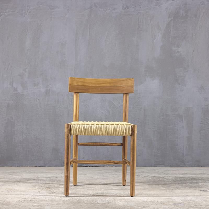Καρέκλα ξυλινη - KANAZAWA CHAIR ΤΕΑΚ   49 × 48 × 79 cm (L x W x H) 