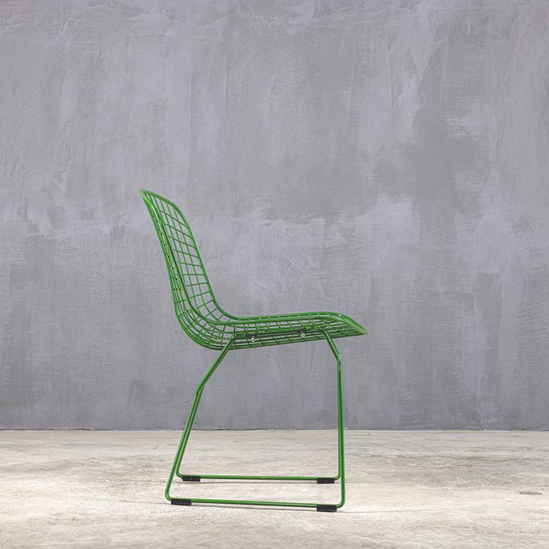 Καρέκλα μεταλλική  DC232 MILANO GRASS GREEN DINING CHAIR