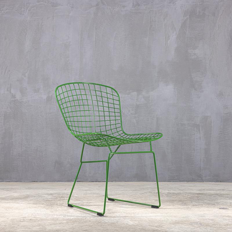 Καρέκλα μεταλλική  DC232 MILANO GRASS GREEN DINING CHAIR