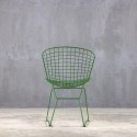Καρέκλα μεταλλική  DC232 MILANO GRASS GREEN DINING CHAIR