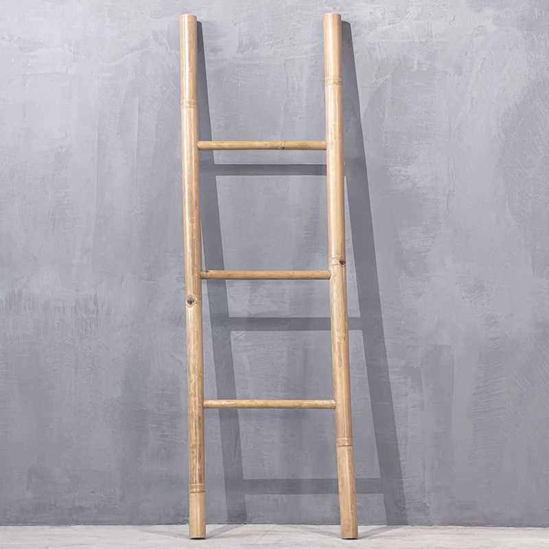 SHIFU 150 LADDER RATTAN NATURAL - ΣΚΑΛΑ ΞΥΛΙΝΗ ΚΩΔ 0038S - 45x150cm