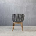 GARDA DINING ARMCHAIR - ΞΥΛΙΝΗ ΠΟΛΥΘΡΟΝΑ ΜΕ ΣΧΟΙΝΙ KΩΔ 5380S 60x55x86cm