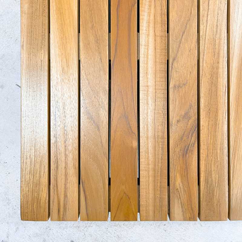 HANOI 120 COFFEE TABLE SQUARE TEAK - ΤΡΑΠΕΖΙ ΣΑΛΟΝΙΟΥ ΚΩΔ 5814S -  120×120×20cm 
