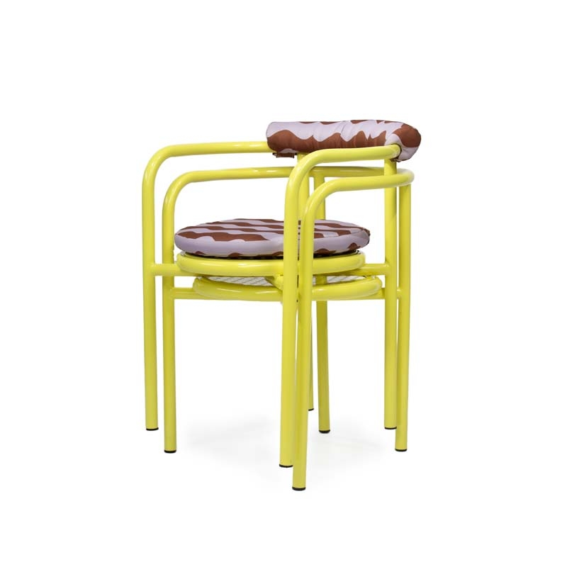 THE HOLY MOLY ™ STACKABLE ARMCHAIR   55 × 57 × 69 cm (L x W x H)  ΠΟΛΥΘΡΟΝΑ ΑΛΟΥΜΙΝΙΟΥ ΣΤΟΙΒΑΖΟΜΕΝΗ  