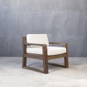 Πολυθρόνα ξύλινη HOMU 80 LOUNGE ARMCHAIR