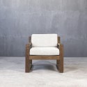 Πολυθρόνα ξύλινη HOMU 80 LOUNGE ARMCHAIR