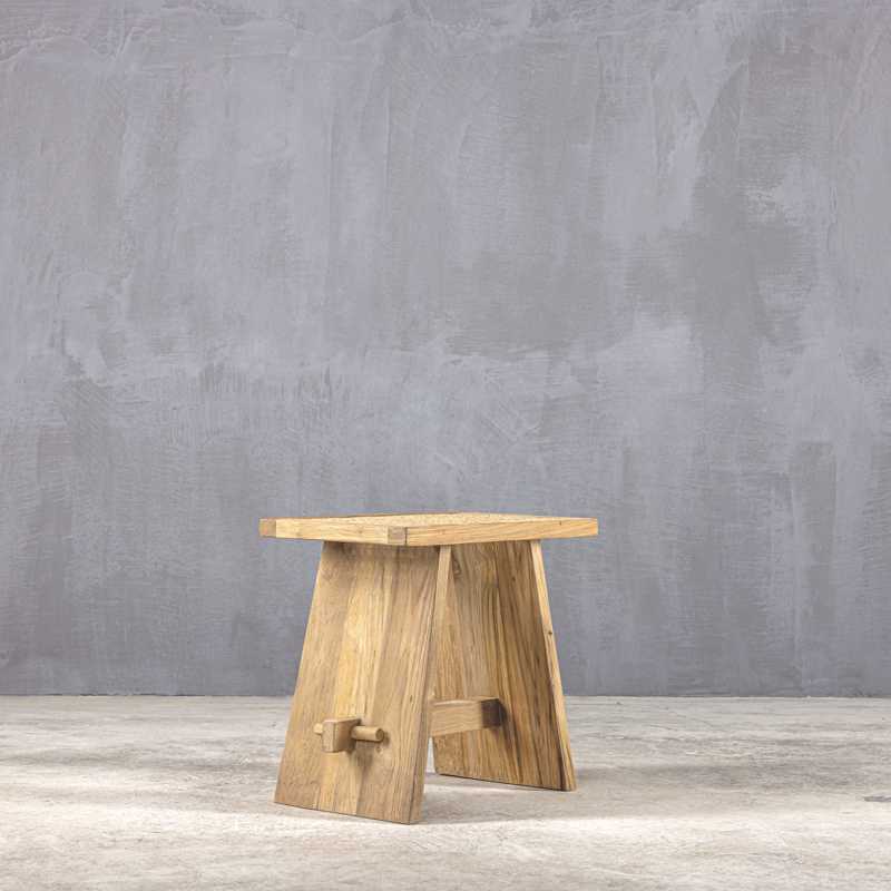 JENGA 45 STOOL - ΣΚΑΜΠΩ ΚΩΔ 4550S - 30×50×45cm 