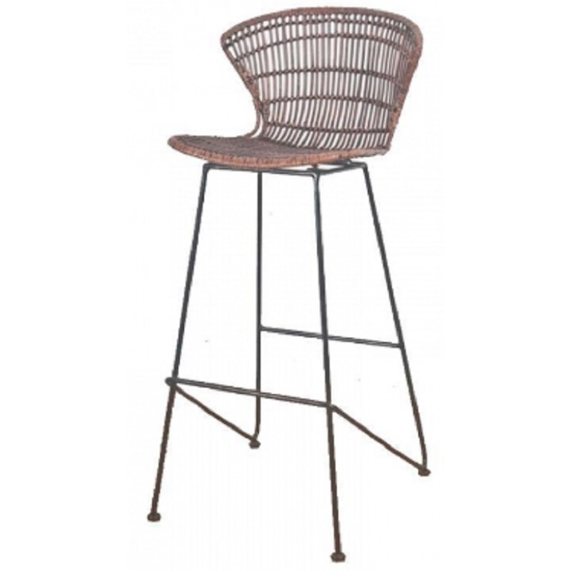 LYSTIA HONEY 74 ΣΚΑΜΠΩ ΜΠΑΡ ΚΩΔ  504674101 -  Μήκος: 50 cm, Πλάτος: 46 cm, Ύψος: 74/101 cm 