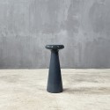 GLAZED TEAL 23 SIDE TABLE  - ΤΡΑΠΕΖΑΚΙ ΣΑΛΟΝΙΟΥ ΚΩΔ 2356S - 23×23×56cm 