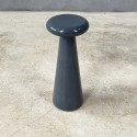 GLAZED TEAL 23 SIDE TABLE  - ΤΡΑΠΕΖΑΚΙ ΣΑΛΟΝΙΟΥ ΚΩΔ 2356S - 23×23×56cm 