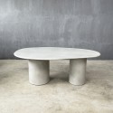 MATERA SCULPTURAL 200 DINING TABLE  - ΤΡΑΠΕΖI  ΚΩΔ 1275S - 200×120×75cm 