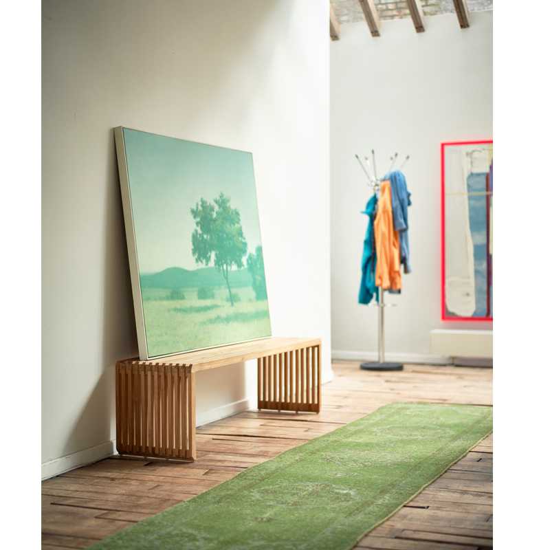 SLΑΤΤΕD BENCH - ΠΑΓΚΑΚΙ ΚΩΔ 4986S - 96×39,5×43cm 