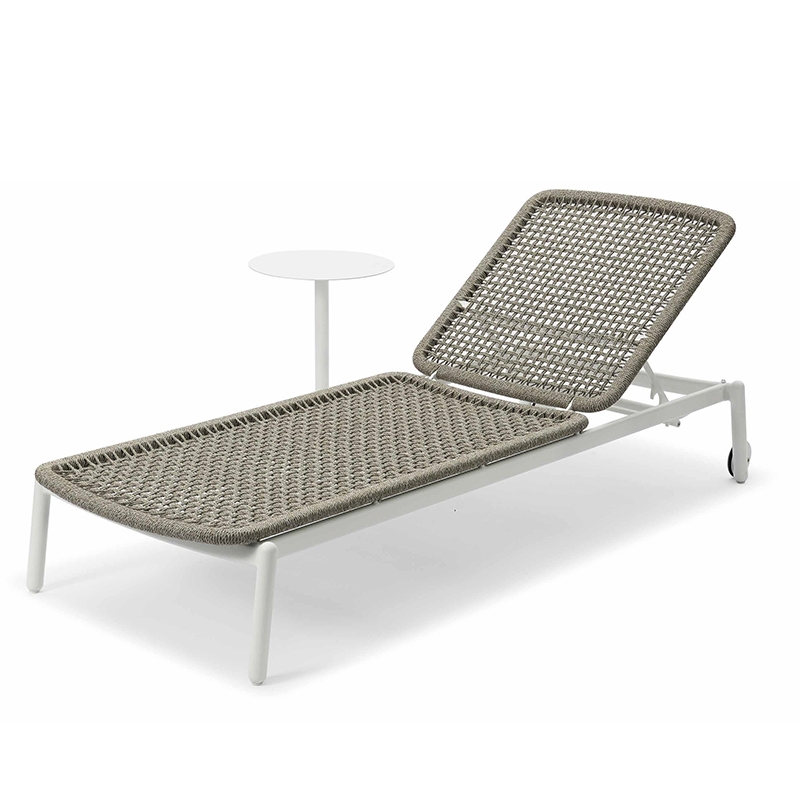 SARDEGNA SUNBED WITH CUSHION - ΞΑΠΛΩΣΤΡΑ ΑΛΟΥΜΙΝΙΟΥ ΚΩΔ 90041S - 200x77x31cm