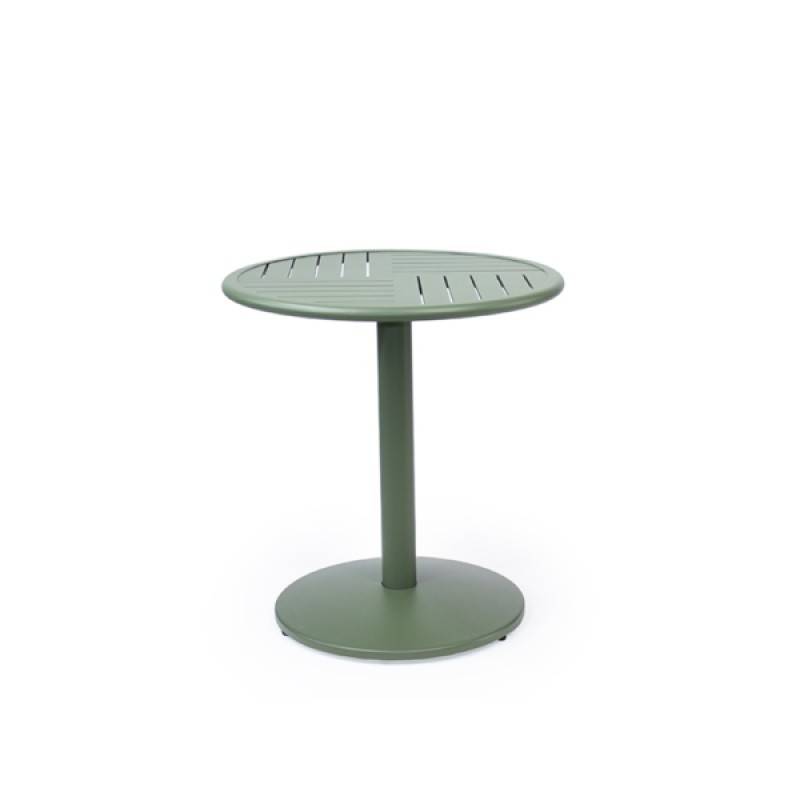 TETRIS ALUMINUM TABLE 70 - ΤΡΑΠΕΖΙ  ΑΛΟΥΜΙΝΙΟΥ  ΠΡΑΣΙΝΟ  - 72×72×75cm 