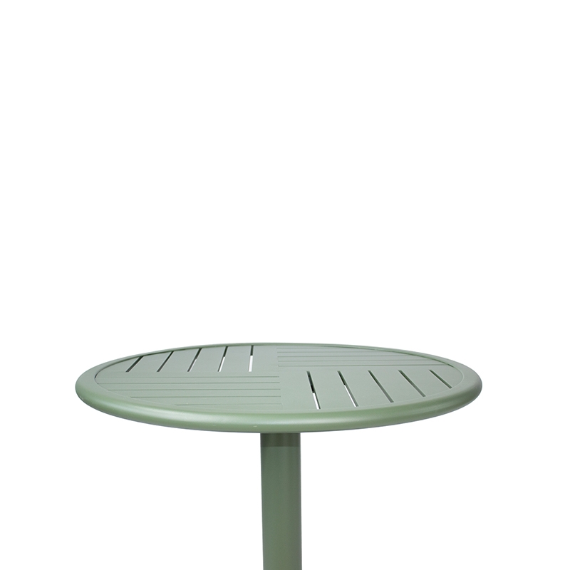 TETRIS ALUMINUM TABLE 70 - ΤΡΑΠΕΖΙ  ΑΛΟΥΜΙΝΙΟΥ  ΠΡΑΣΙΝΟ  - 72×72×75cm 