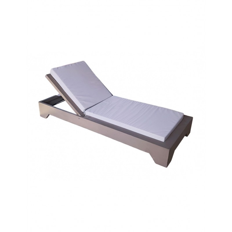 AVG827 ξαπλώστρα τσιμέντο με μαξιλάρι   Κωδικός : 31297-116545    Διαστάσεις : 208x90x25cm 