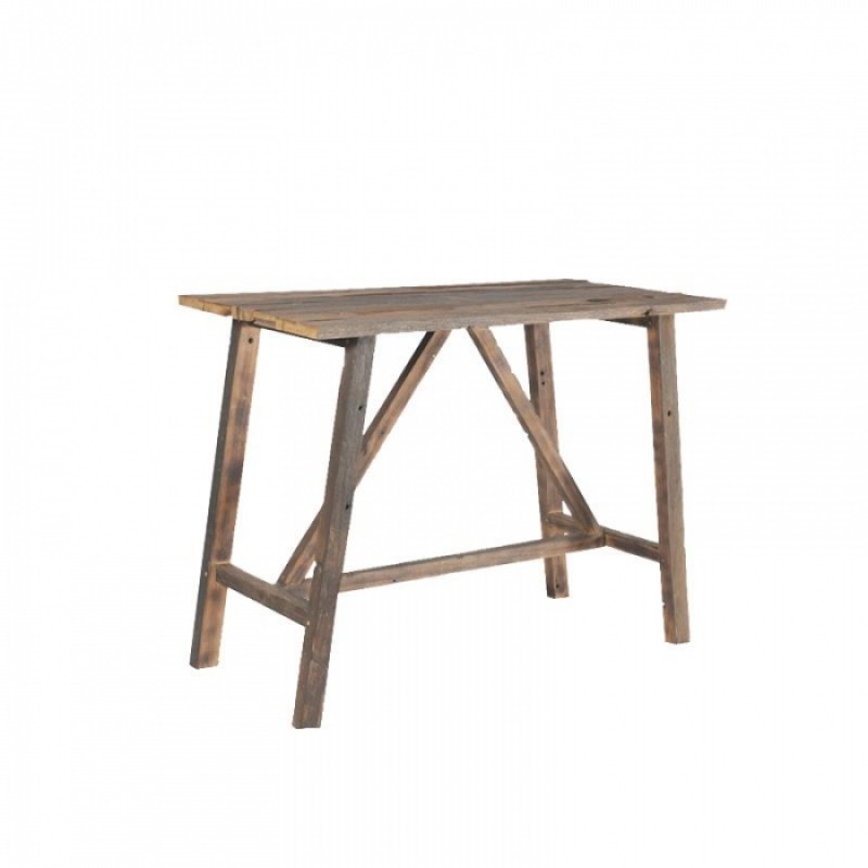 ΤΡΑΠΕΖΙ ΒΑR RΑΝΝΑ RΕCLΑΙΜΕD ΤΕΑΚWΟΟD 140X70X105H