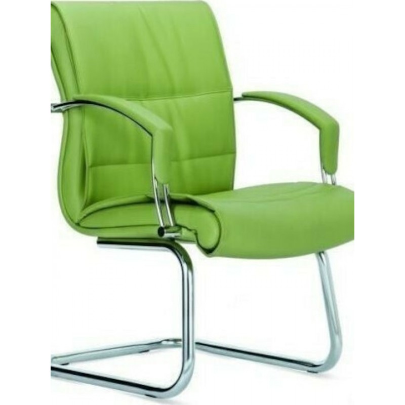 Πολυθρόνα Επισκέπτη Irlanda IR6051B με Μπράτσα σε Πράσινο Χρώμα 63x71x91cm Κωδικός: 11701917