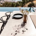 NORFOLK 200 DINING TABLE - ΤΡΑΠΕΖΙ ΤΣΙΜΕΝΤΕΝΙΟ ΚΩΔ FS279S -  200×100×75cm 
