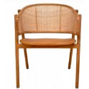 ΠΟΛΥΘΡΟΝΑ COMFORT ΤΕΑΚ ΡΑΤΤΑΝ  κωδ 4766666   Μήκος: 60 cm, Πλάτος: 55 cm, Ύψος: 85 cm 