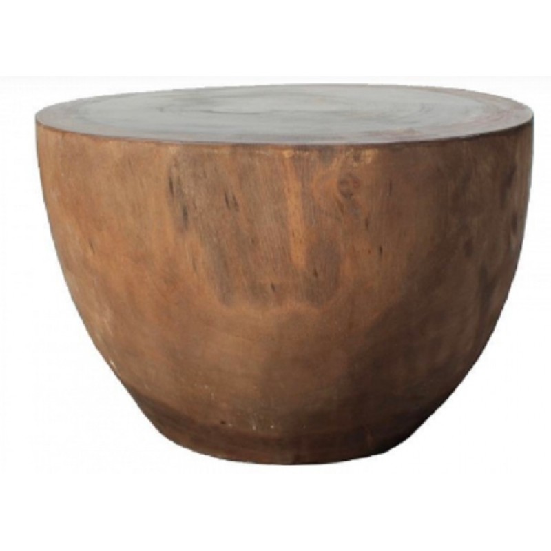 SUAR MOON 65 ΤΡΑΠΕΖΑΚΙ ΣΑΛΟΝΙΟΥ -κωδ 656540  Μήκος: 65 cm, Πλάτος: 65 cm, Ύψος: 40 cm - υλικό ξυλο suar 