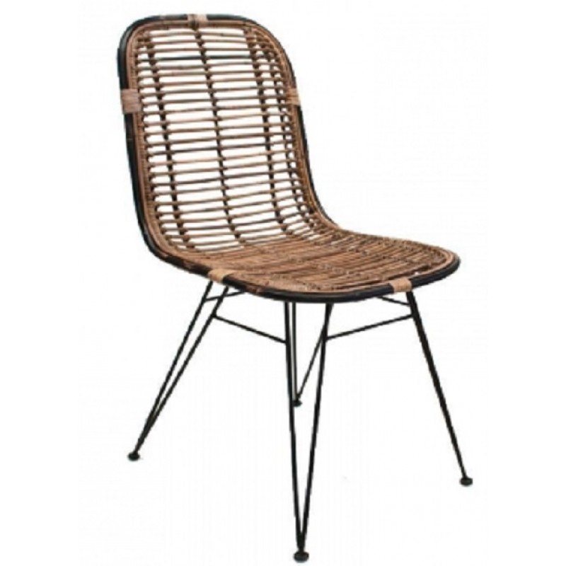 HORIZON ΚΑΘΙΣΜΑ ΑΠΟ ΚΑΛΑΜΙ RATTAN  κωδ 486293 μήκος: 48,5 cm, Πλάτος: 62 cm, Ύψος: 93 cm