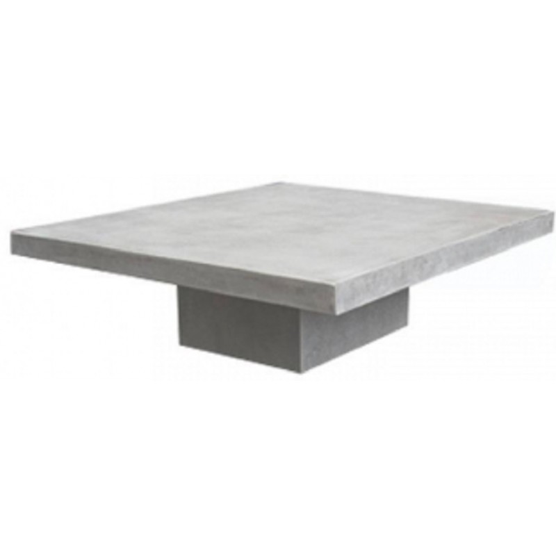 SQUΑRΕ 110 ΤΡΑΠΕΖΑΚΙ ΣΑΛΟΝΙΟΥ ΚΩΔ 11011035   Μήκος: 110 cm, Πλάτος: 110 cm, Ύψος: 35 cm από σκελετό fiberglass & τσιμέντο