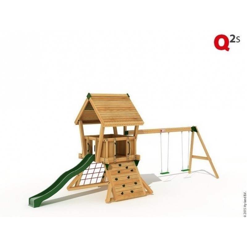 Ξύλινη παιδική χαρά | Q2S Με προέκταση